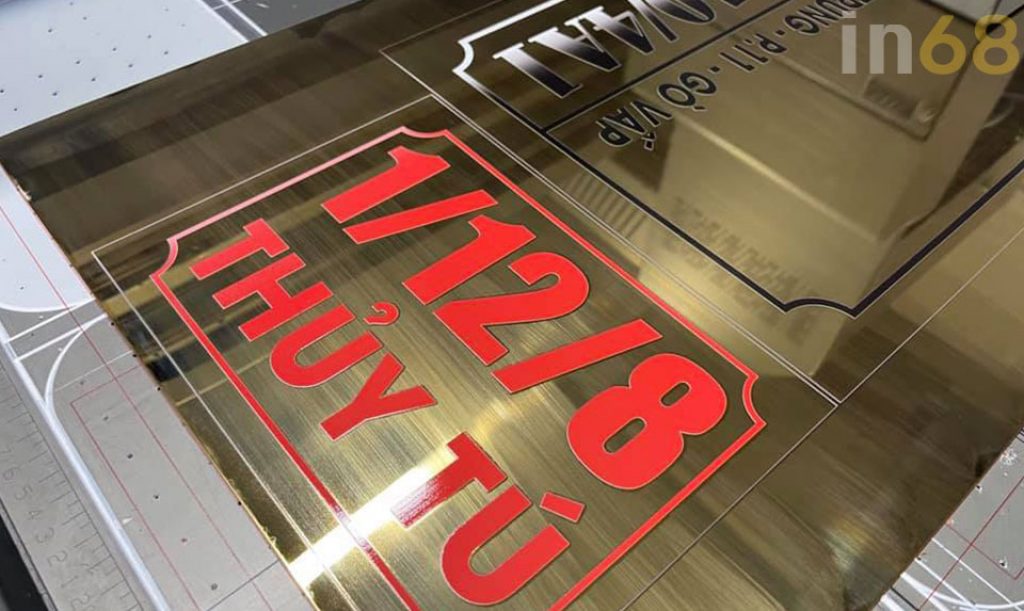 Dịch vụ in trên inox - In uv trên inox đa dạng kích thước